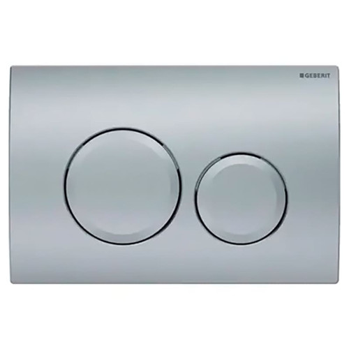 Кнопка смыва Geberit DELTA 20, пластик, хром матовый 115.127.46.1